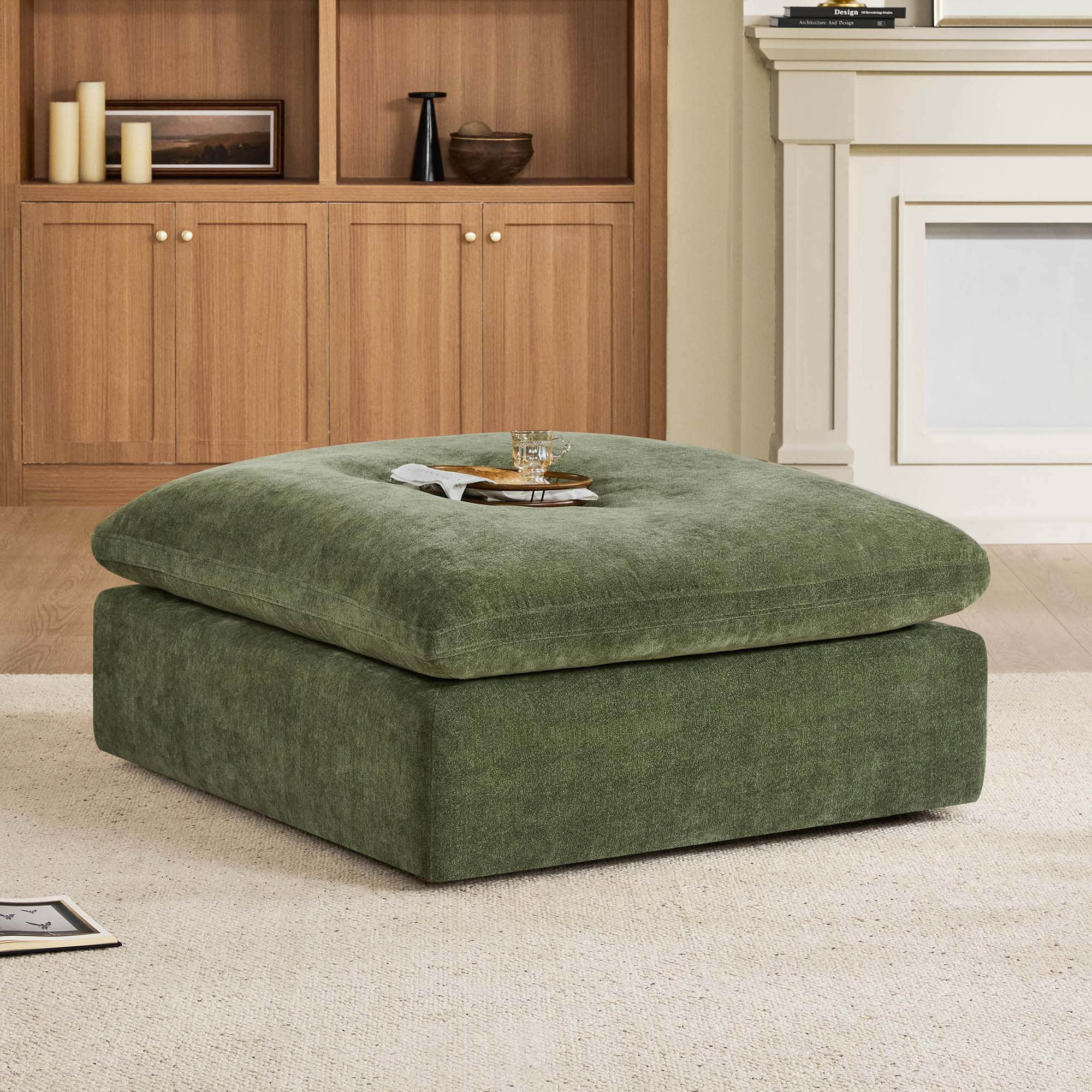 Kenna Ottoman / Armless Chair