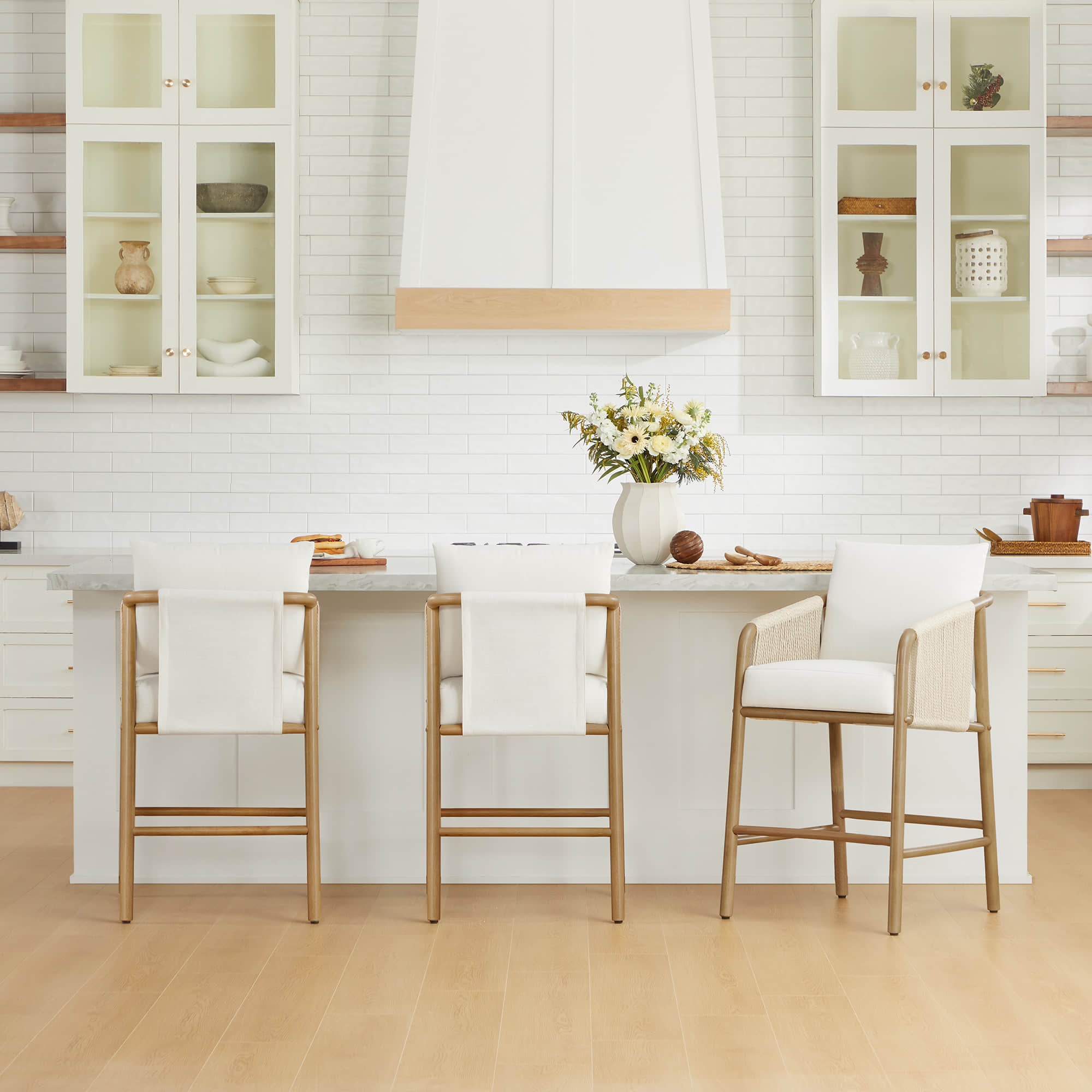 Sienna Modern Rope Counter Stools