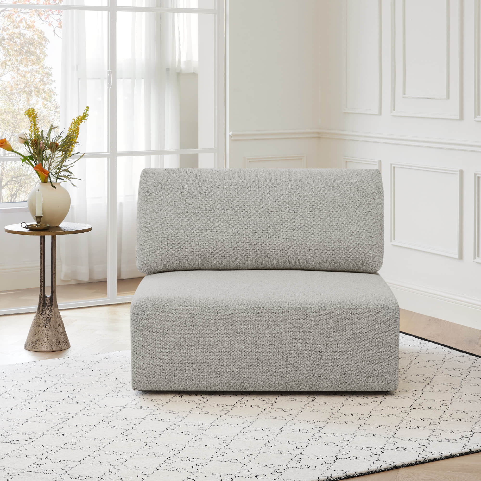 Grace 4-Seat Modular Curved Sofa – Generously Sized Design