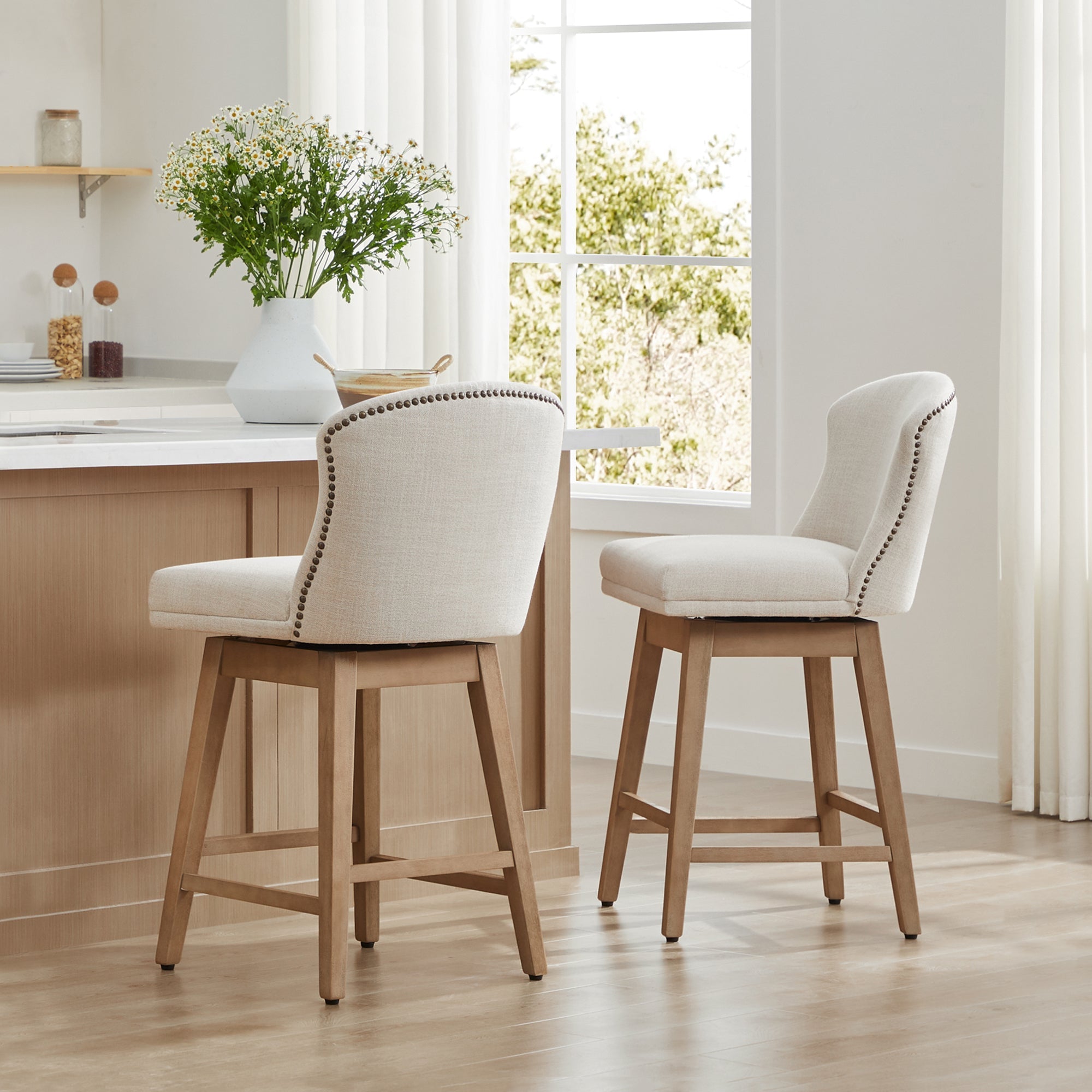 Avery Swivel Counter Stool