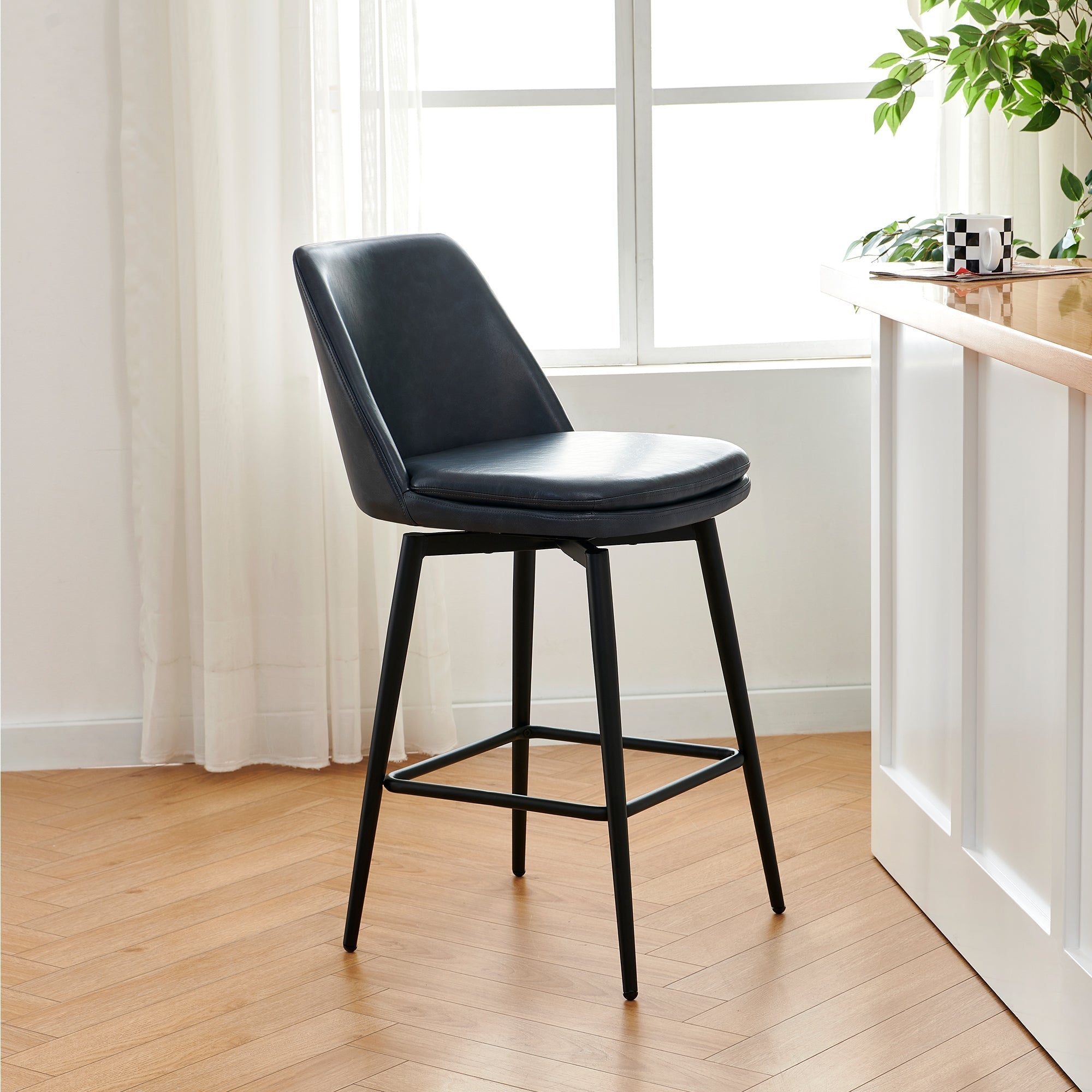 Eli Swivel Bar & Counter Stool