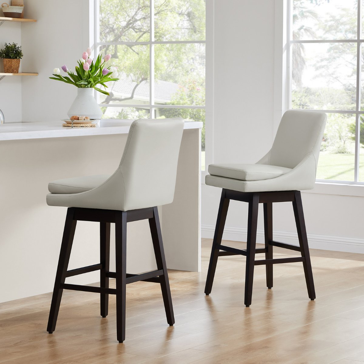 Lissa Swivel Bar & Counter Stool