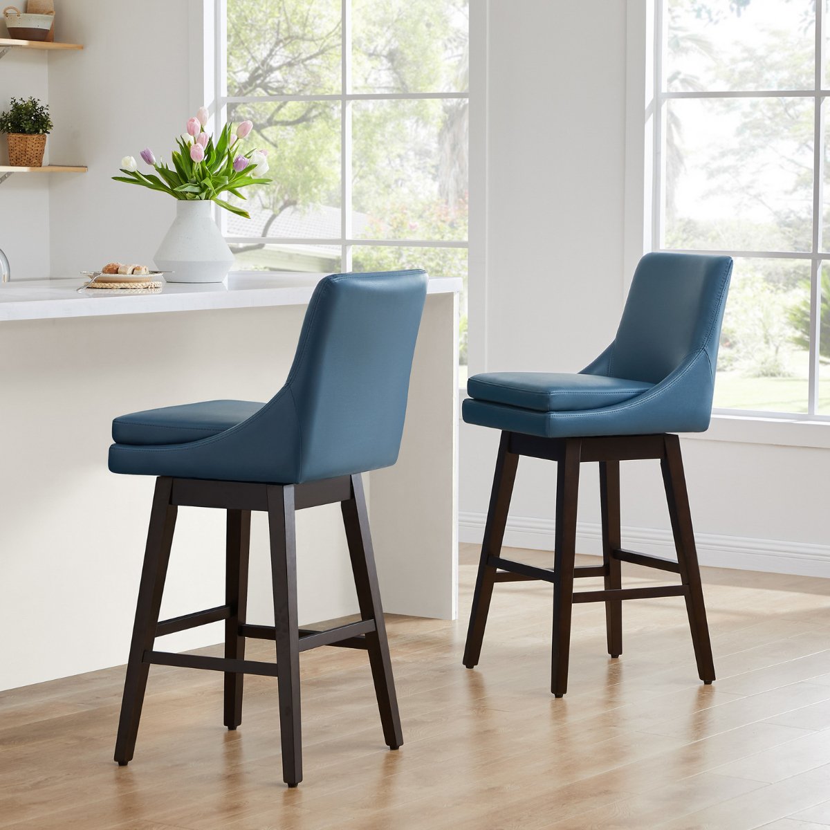 Lissa Swivel Bar & Counter Stool