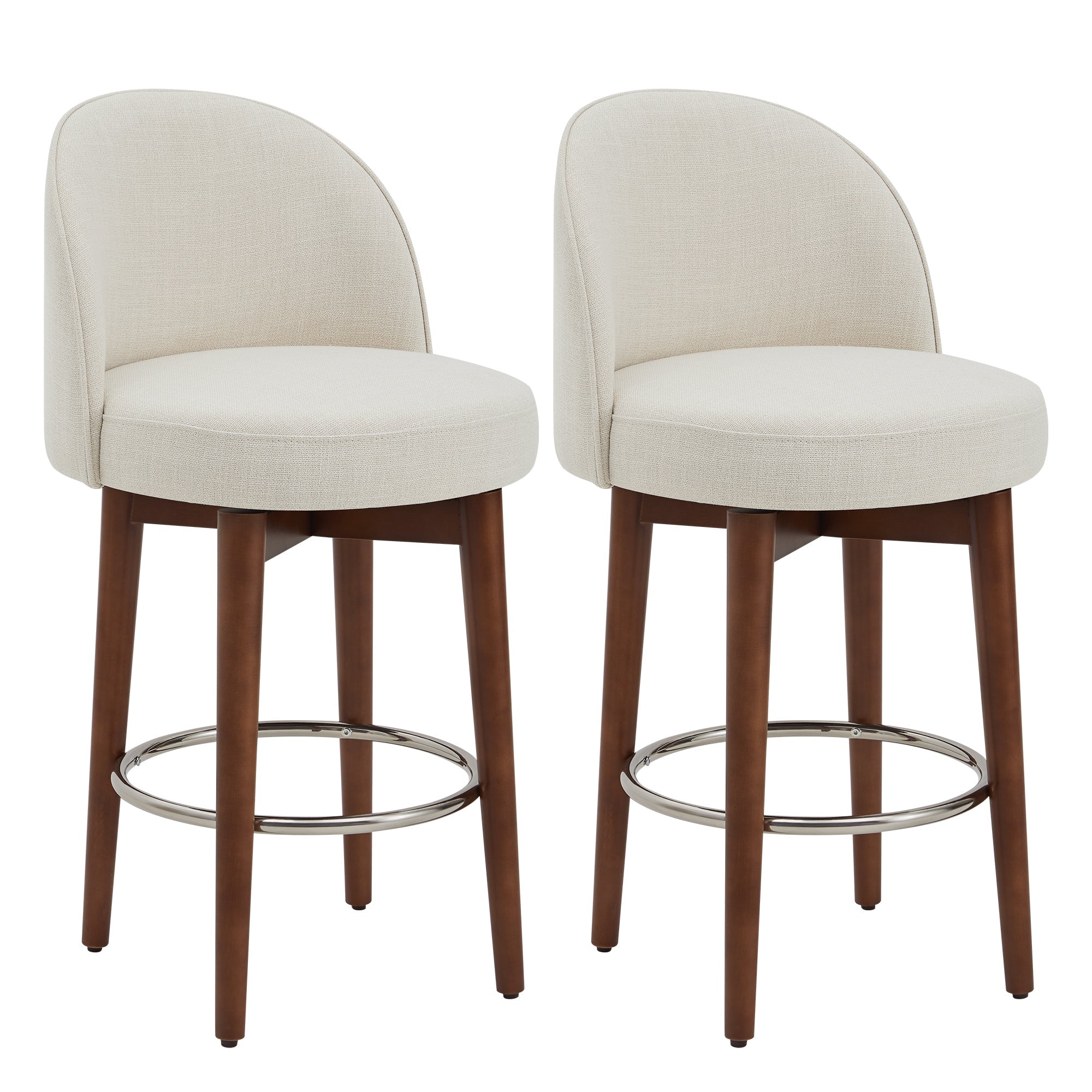 Rosa Swivel Counter Stool (Set of 2)