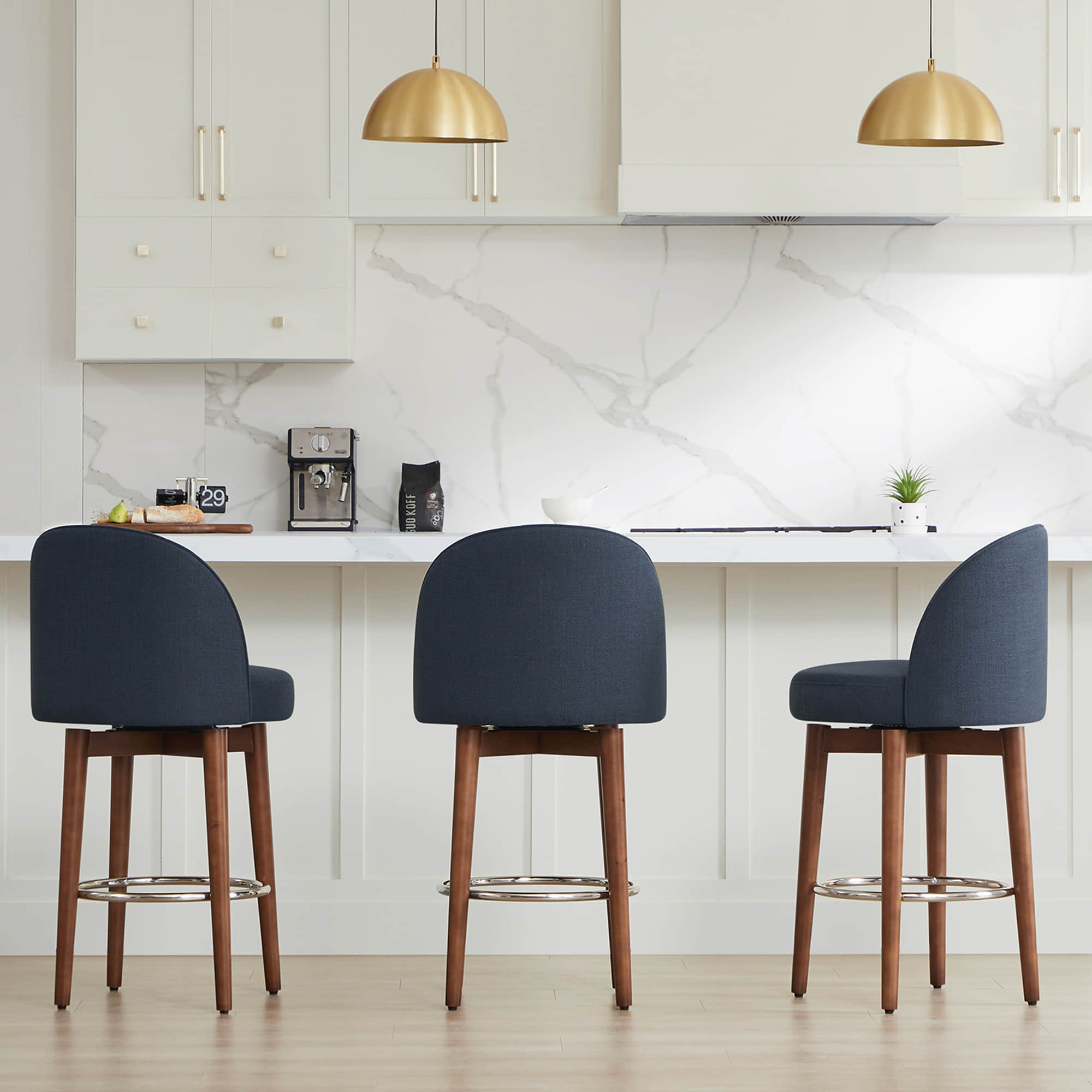 Rosa Swivel Counter Stool (Set of 2)