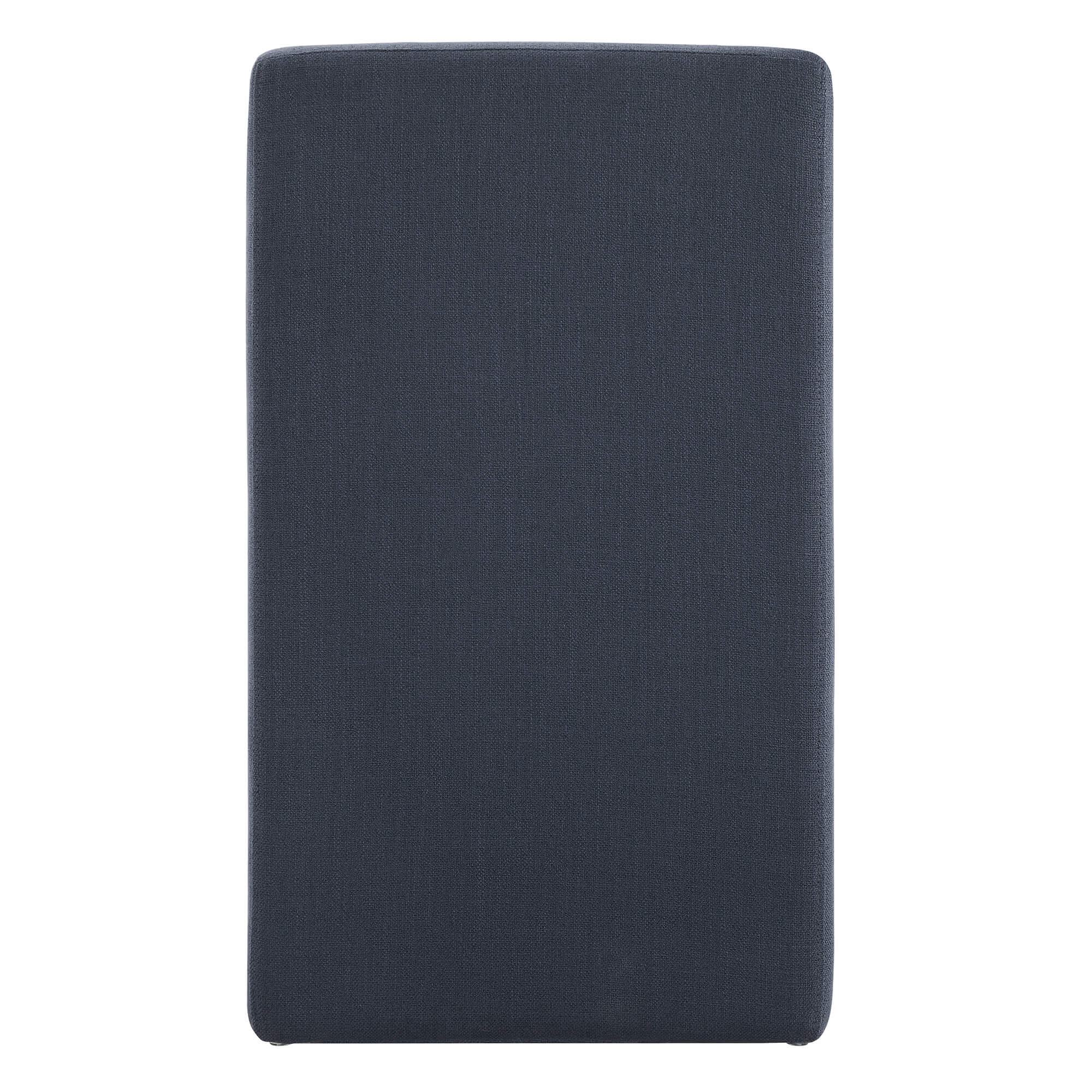 Aida Performance Fabric Rolling Dining Chair With Casters Base