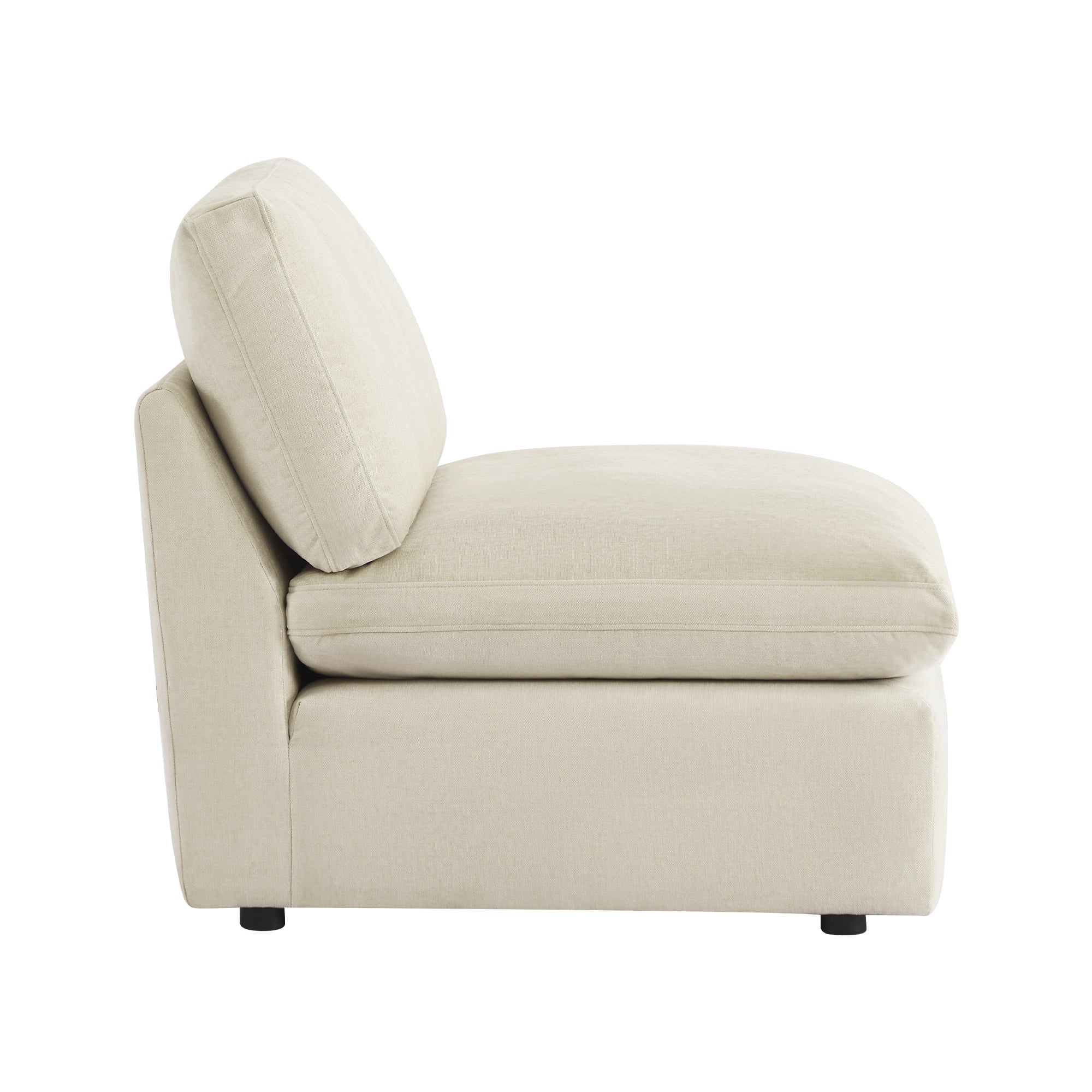 Kenna Ottoman / Armless Chair