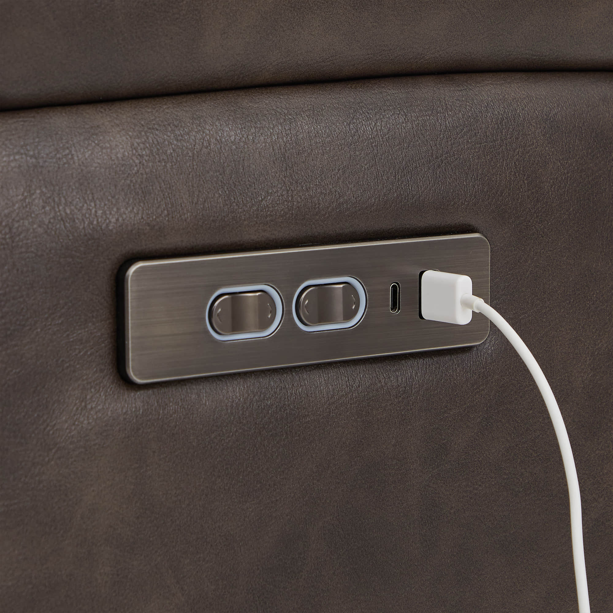 Keni Wall Hugger Power Recliner with Power Headrest