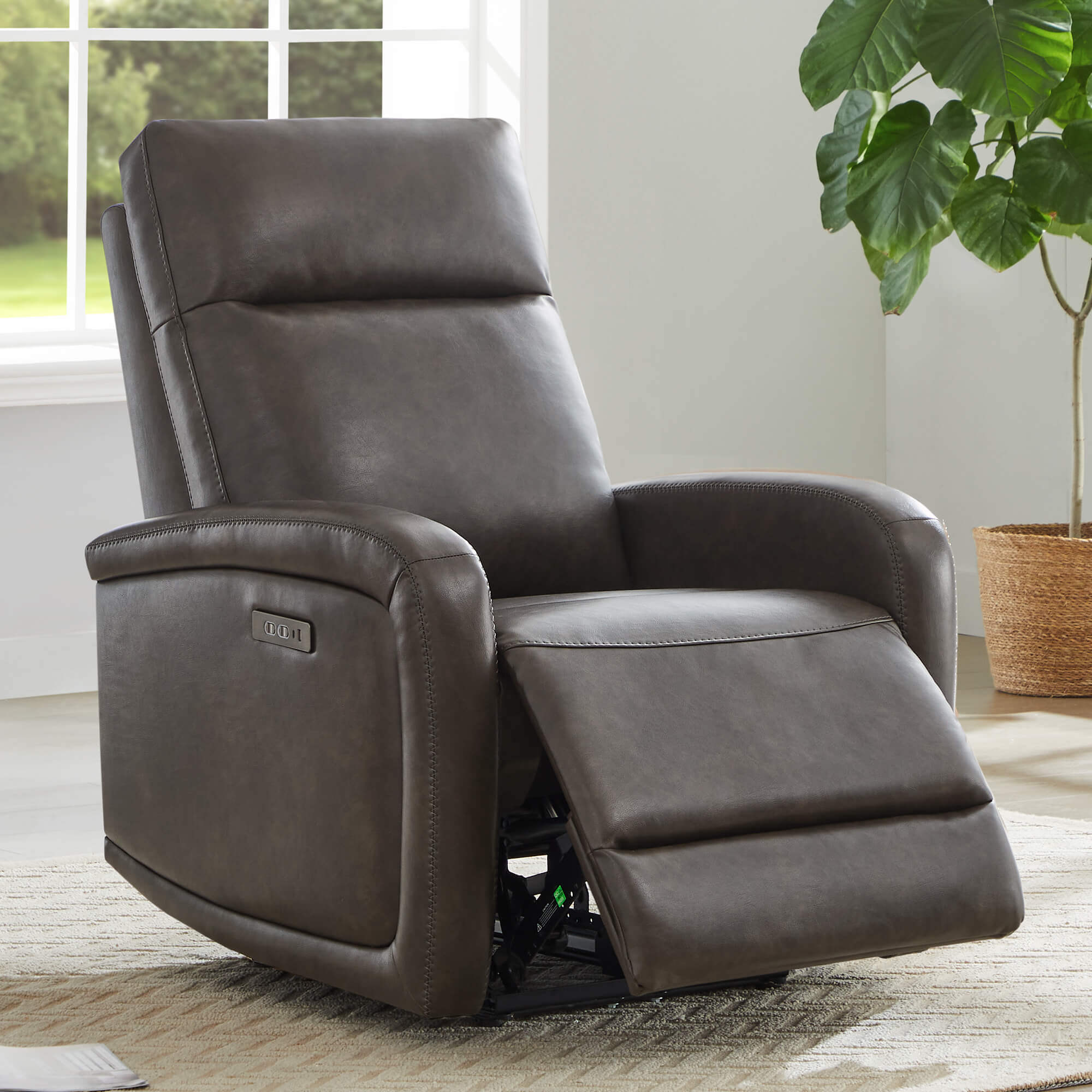 Keni Wall Hugger Power Recliner with Power Headrest