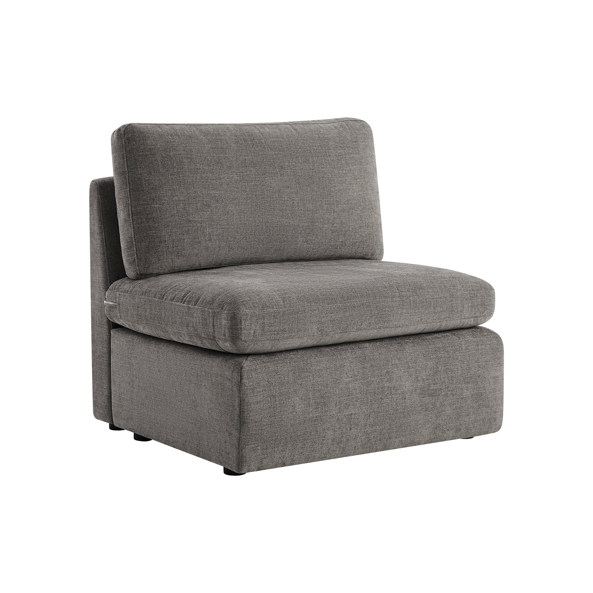 Delaney Modular Armless Chair / 2-Seat Armless Sofa