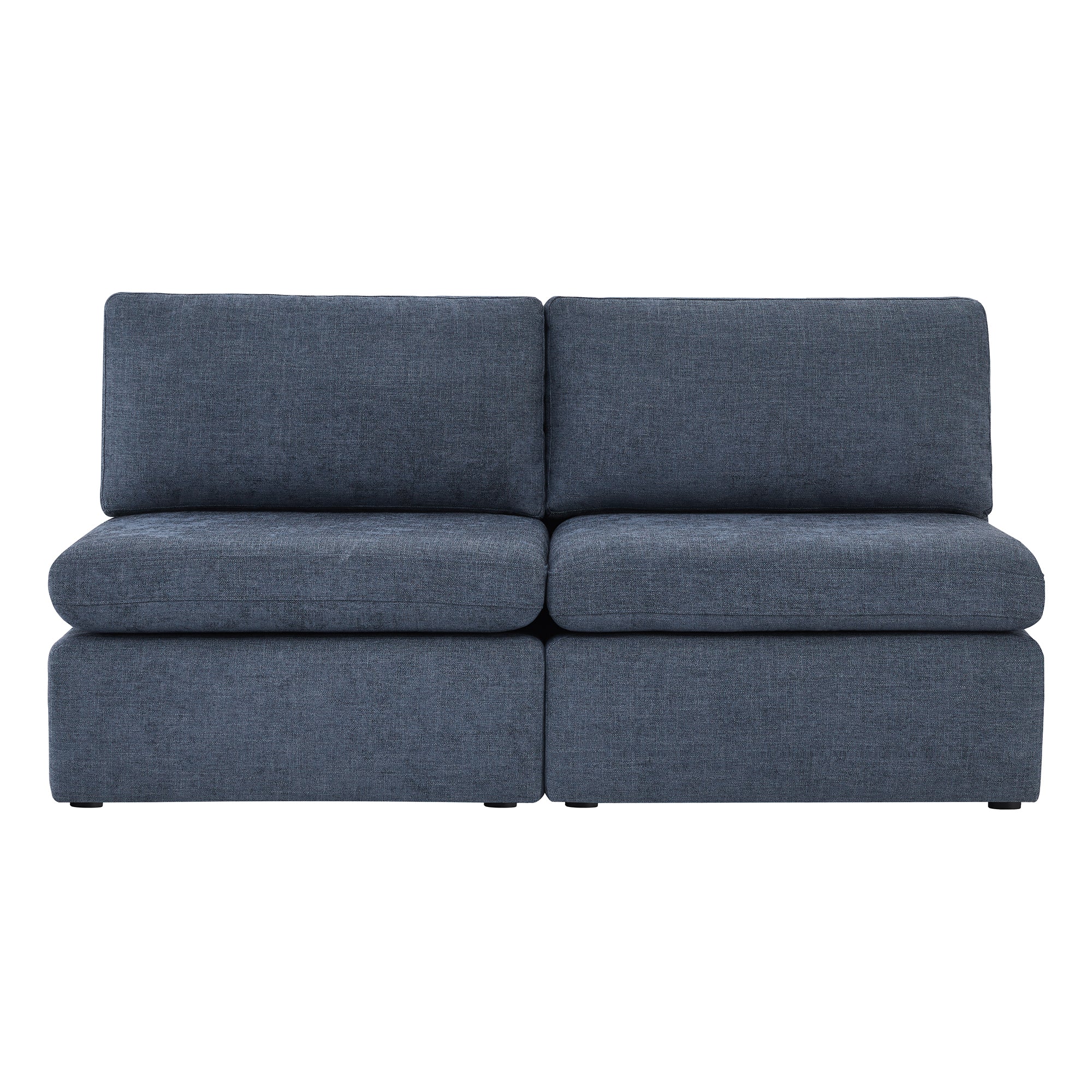 Delaney Modular Armless Chair / 2-Seat Armless Sofa