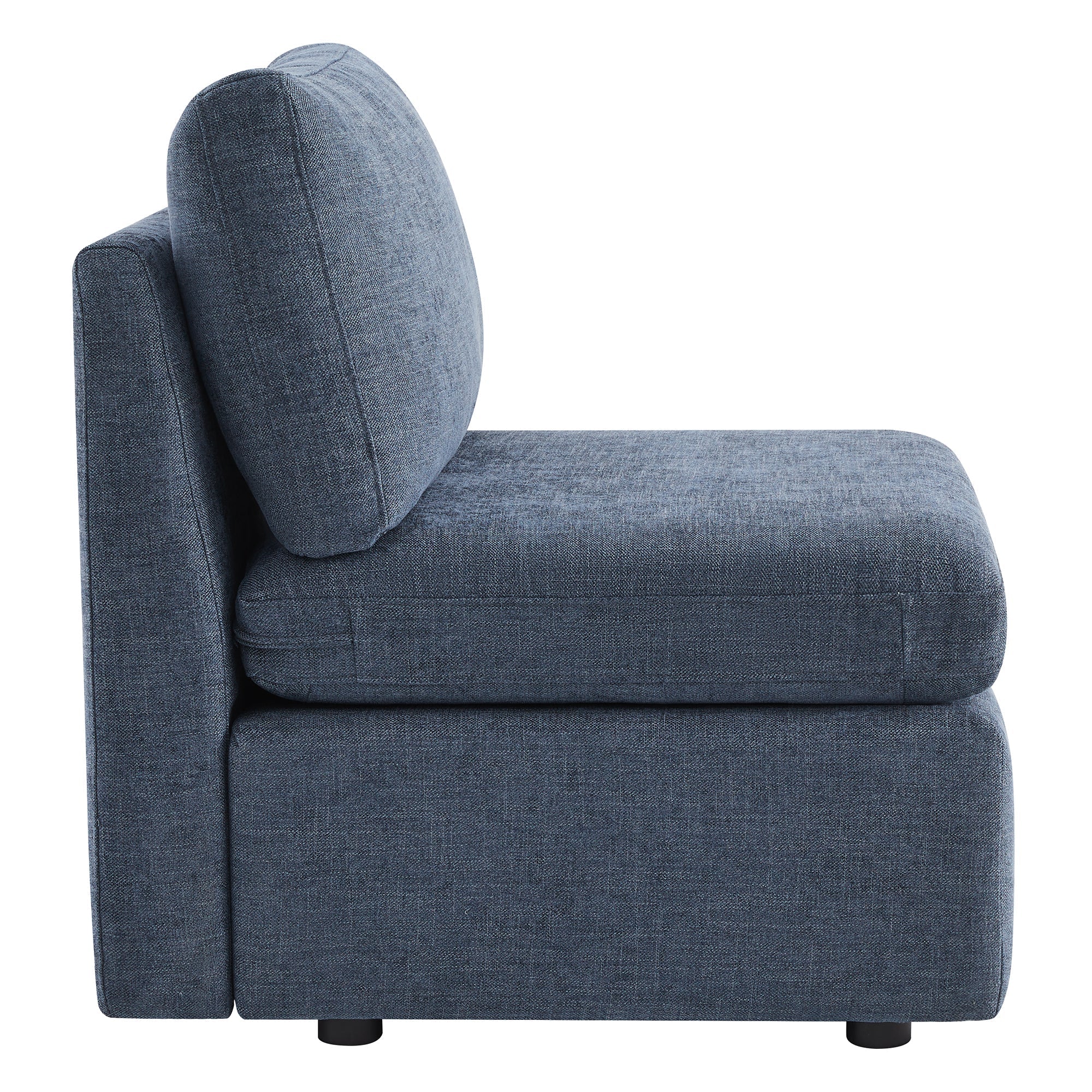 Delaney Modular Armless Chair / 2-Seat Armless Sofa