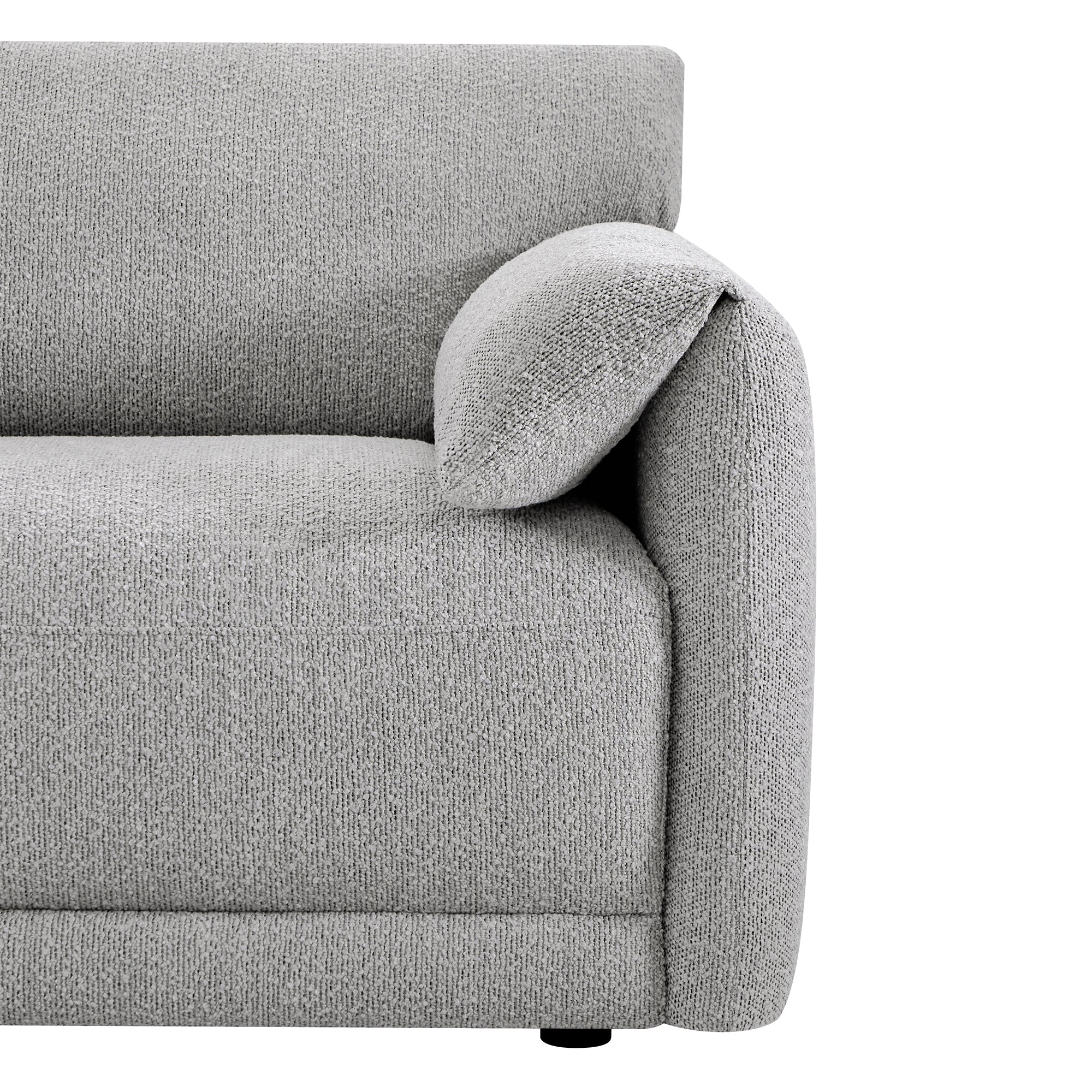 Josie Performance Boucle 2-Piece Modular Sofa  (80.3'')