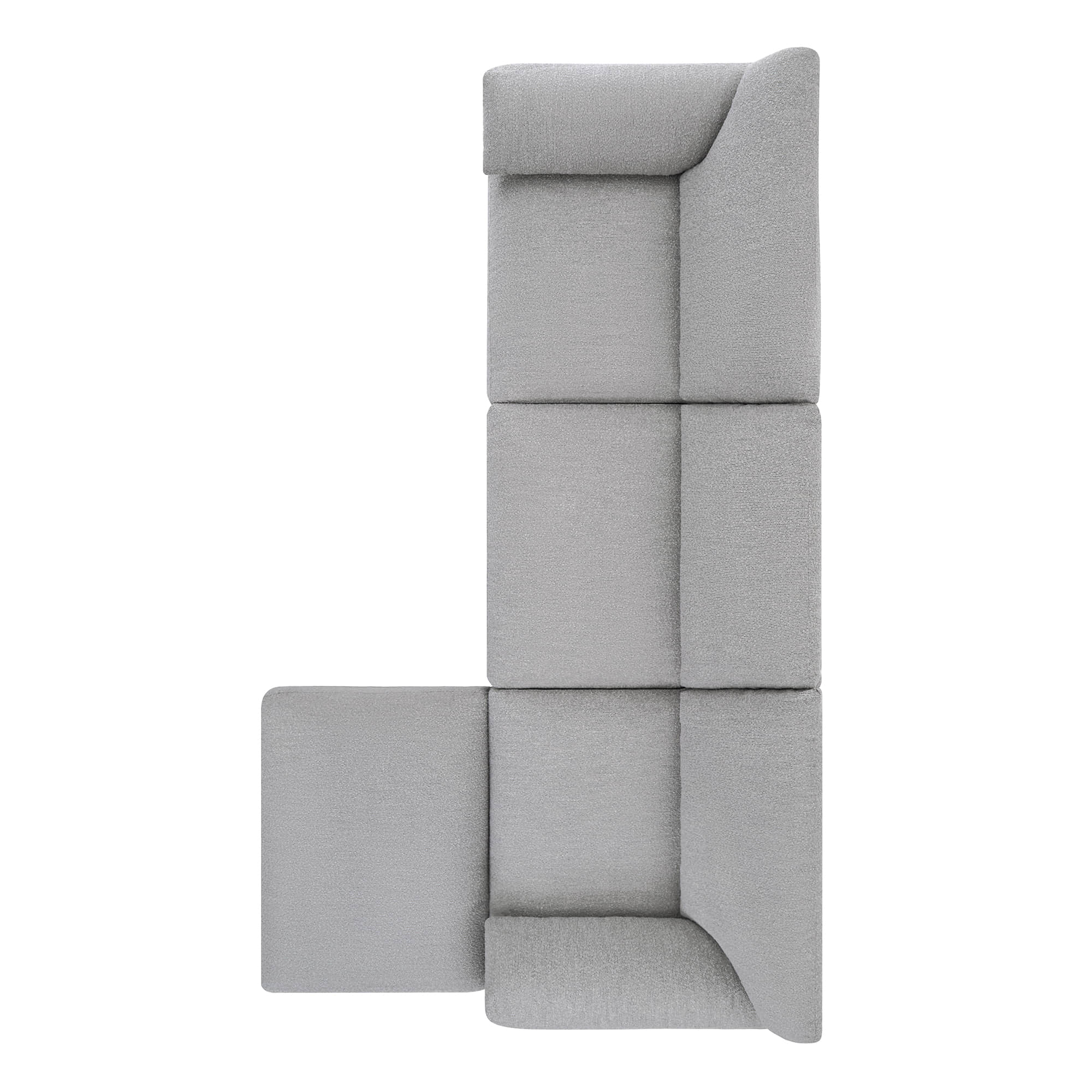 Josie Performance Boucle 4-Piece Modular Sectional (115.7'')