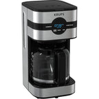 10-Cup Digital Coffee Maker, Black Stainless Steel, Programmable Brewing, Auto Pause & Serve