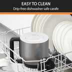 14-Cup Programmable Coffee Maker, Stainless Carafe, 3 Brew Strengths, 24H Timer, 4H Keep Warm