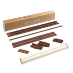 16 Inch Classic Solid Wood Platform Bed Frame in Multiple Finishes