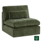 Ivy Modular Armless Chair/2-Seat Armless Sofa