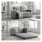 3 Fold Convertible Futon Couch Sleeper Sofa Bed