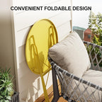 3 Pieces Patio Bistro Sets