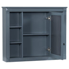 36'' Modern Bathroom Vanity with Top Sink and Mirror Cabinet,2 Doors and 2 Drawers