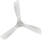 52 inch Modern Solid Wood / ABS Ceiling Fan With Remote Control(No Light),6 WInd Speed,Reversible Airflow