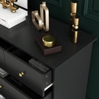 55.1 Wide Double Bedroom Dresser with Storage Drawers