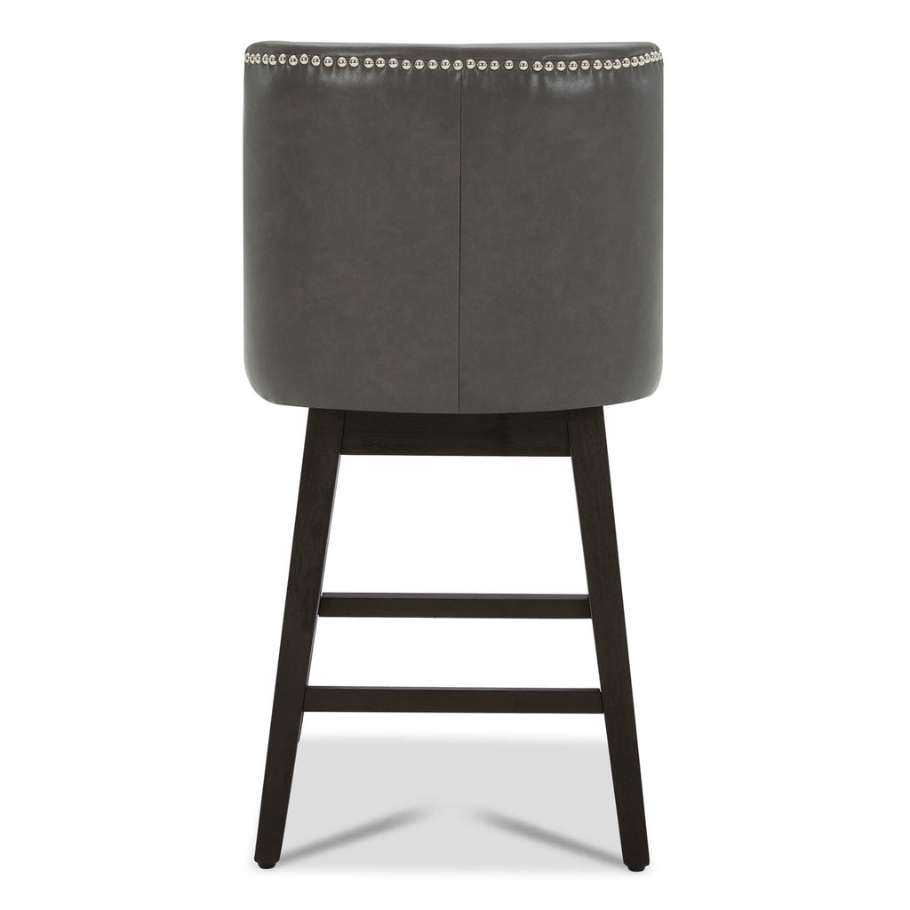 Asher Swivel Nailhead Trim Bar & Counter Stools