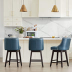 Asher Swivel Nailhead Trim Bar & Counter Stools