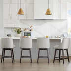 Asher Swivel Nailhead Trim Bar & Counter Stools