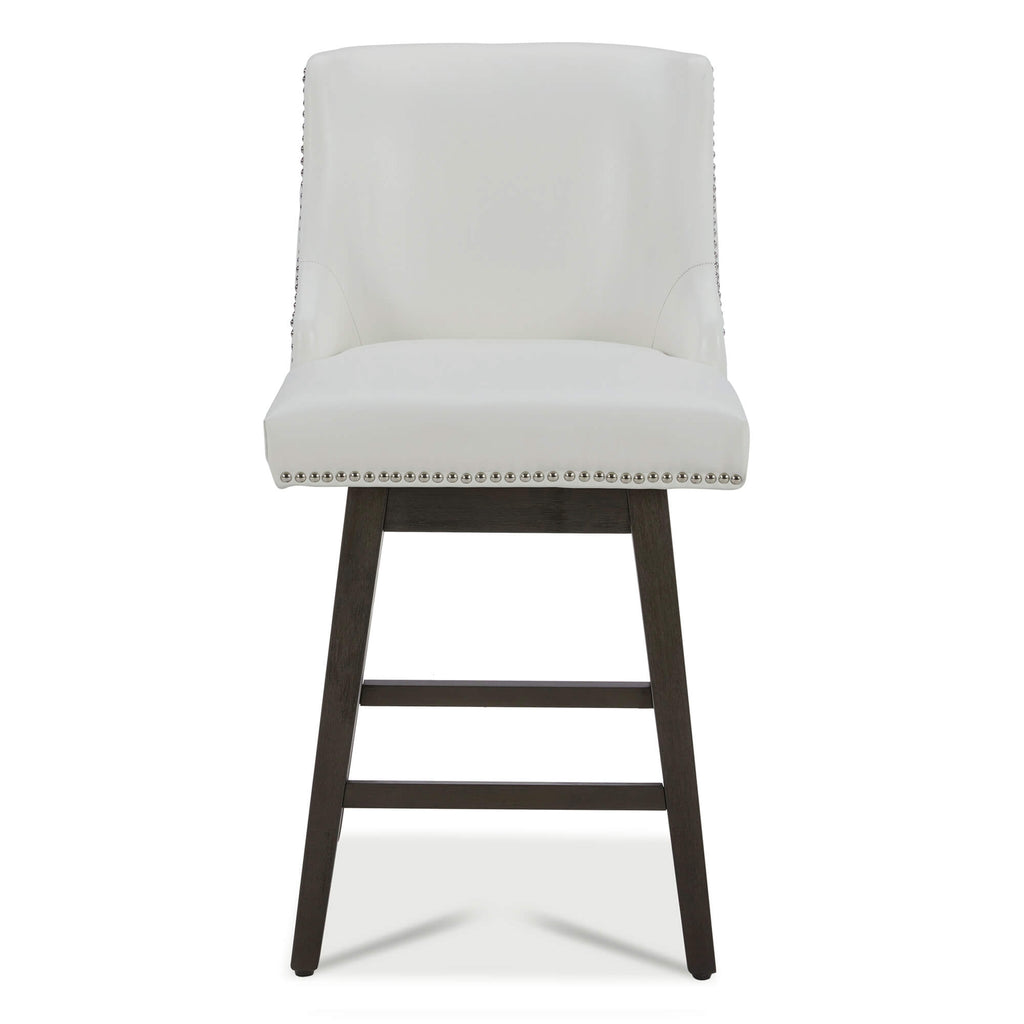 Asher Swivel Nailhead Trim Bar & Counter Stools