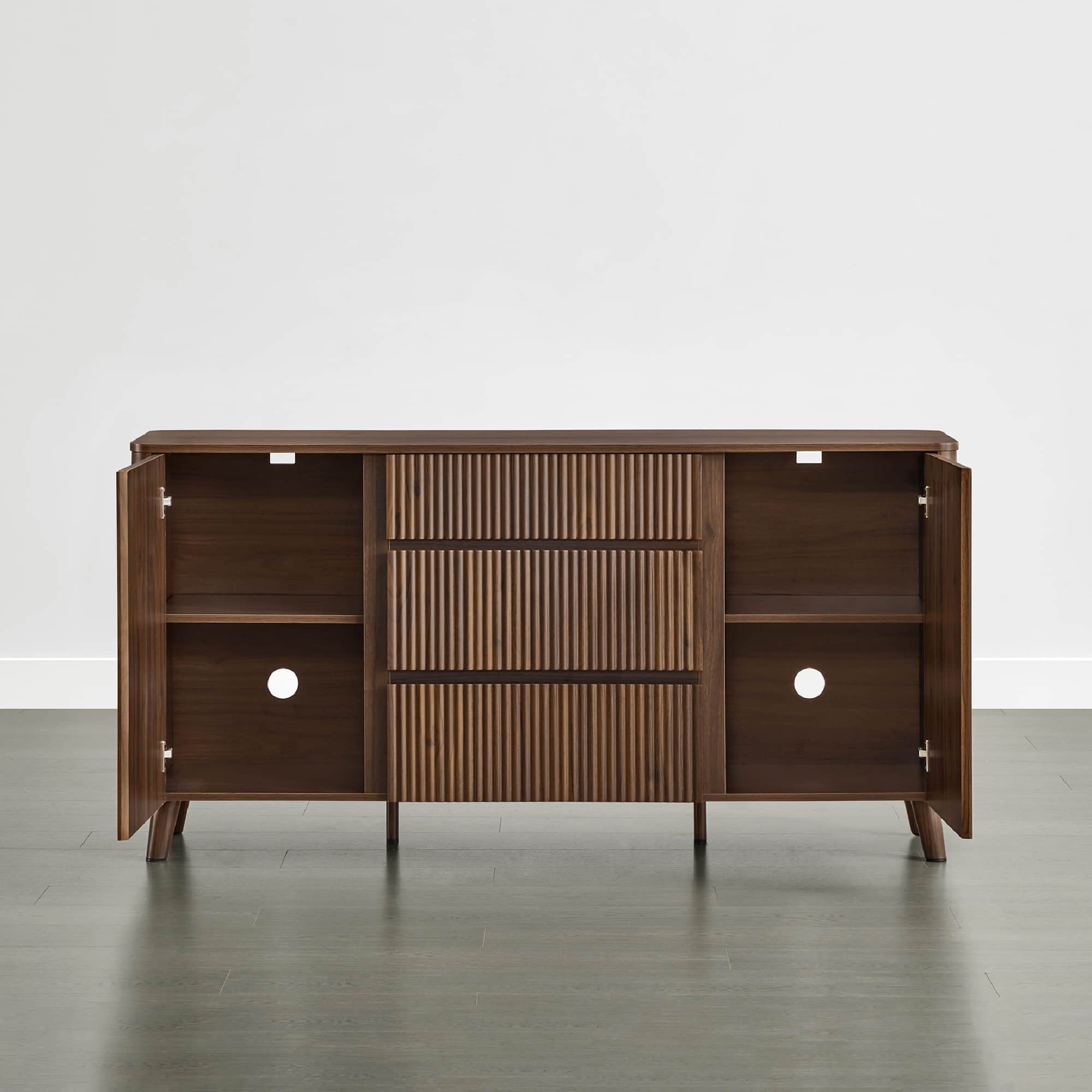 Clara Contemporary Wood Sideboard - 62