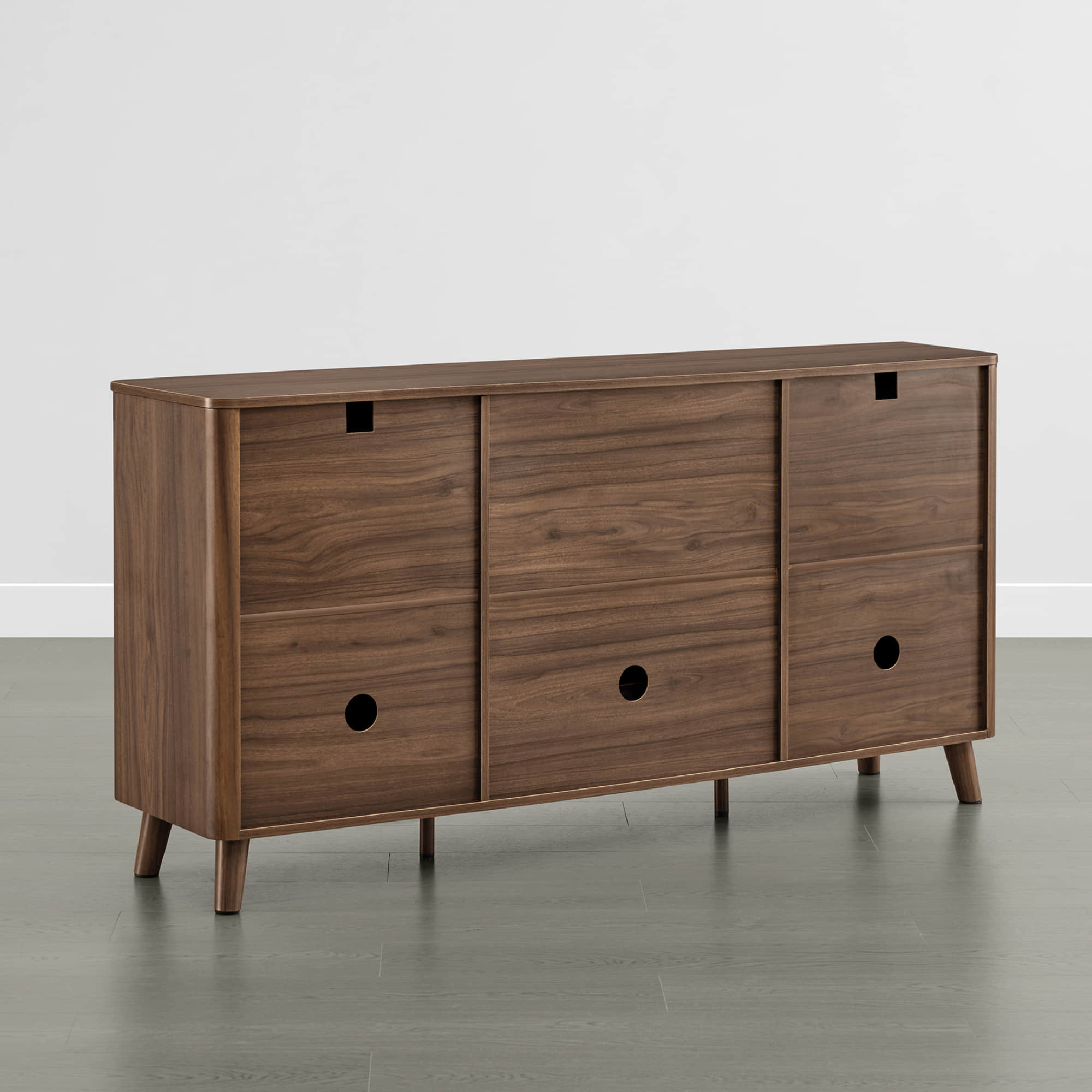 Clara Contemporary Wood Sideboard - 62