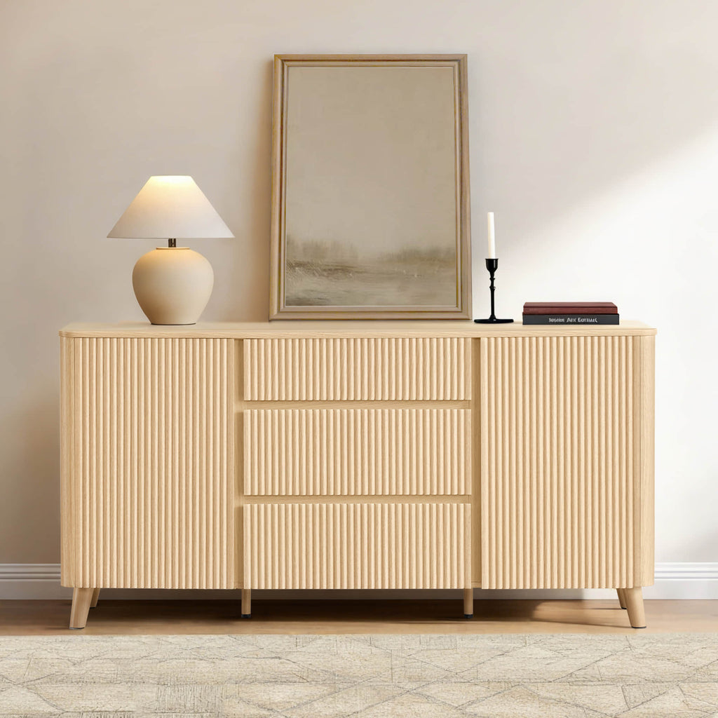 Clara Contemporary Wood Sideboard - 62
