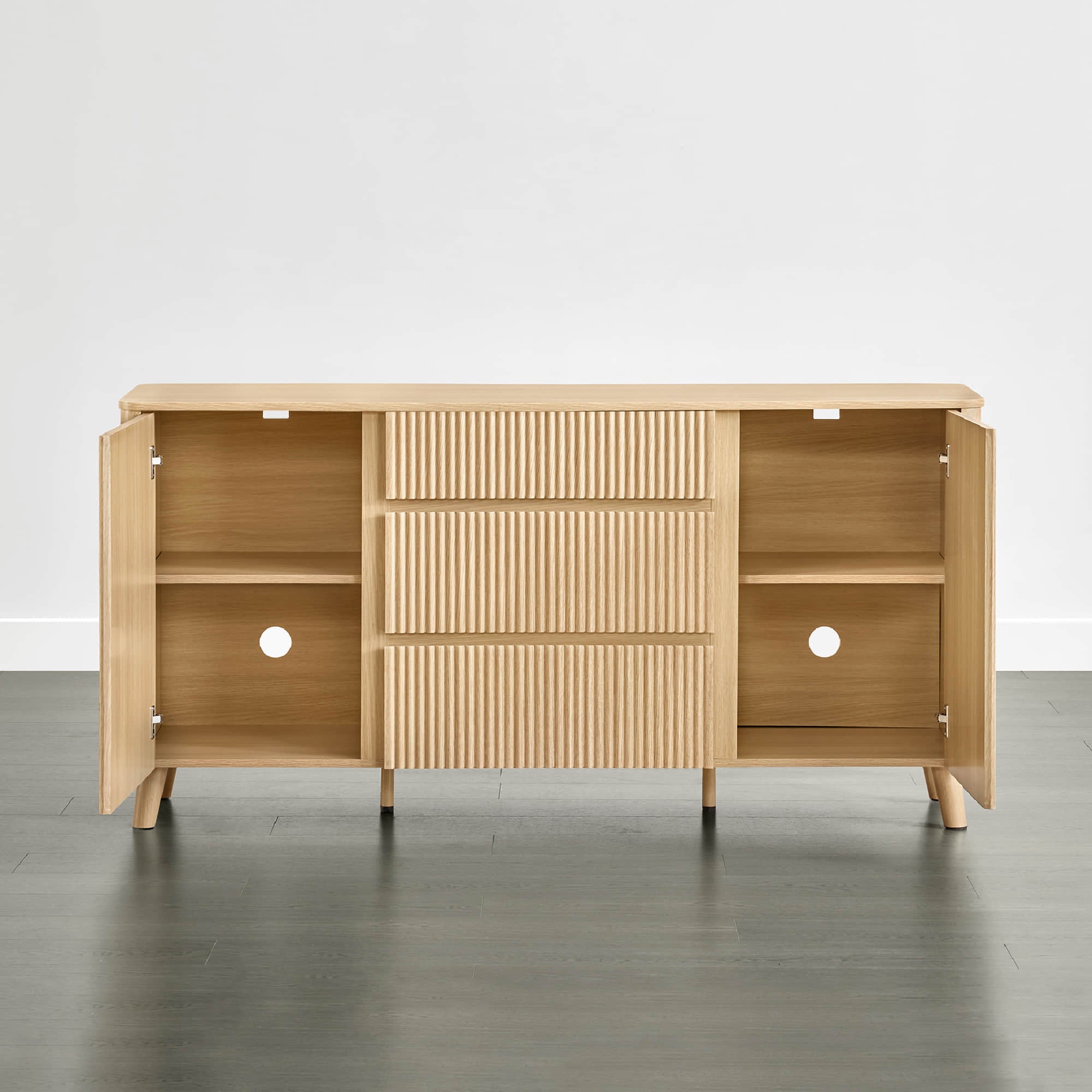 Clara Contemporary Wood Sideboard - 62