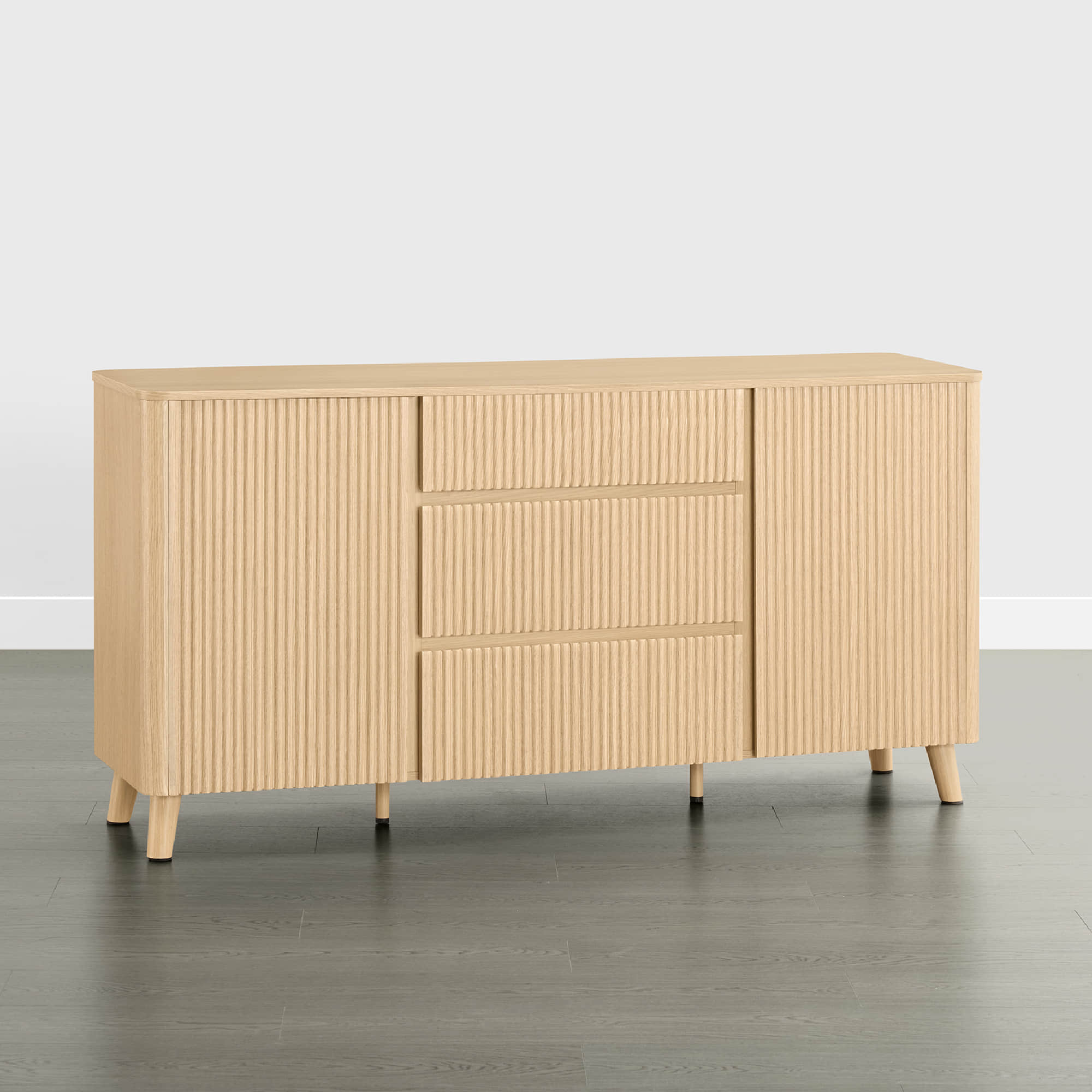Clara Contemporary Wood Sideboard - 62
