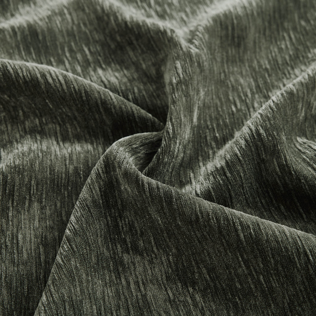 Daisy 2-Seat Modular Curved Chenille Sofa with Down-Filled Cushions