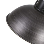 3-Light Industrial Farmhouse Dome Pendant Metal Linear Kitchen Island Pendant Light Oil Rubbed Bronze Finish