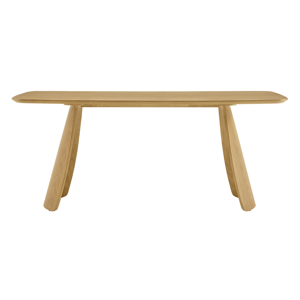 Glacia Modern Wood Dining Table for 4
