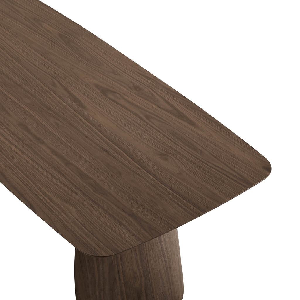 Glacia Modern Wood Dining Table for 4
