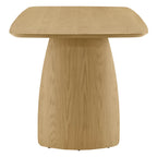 Glacia Modern Wood Dining Table for 4