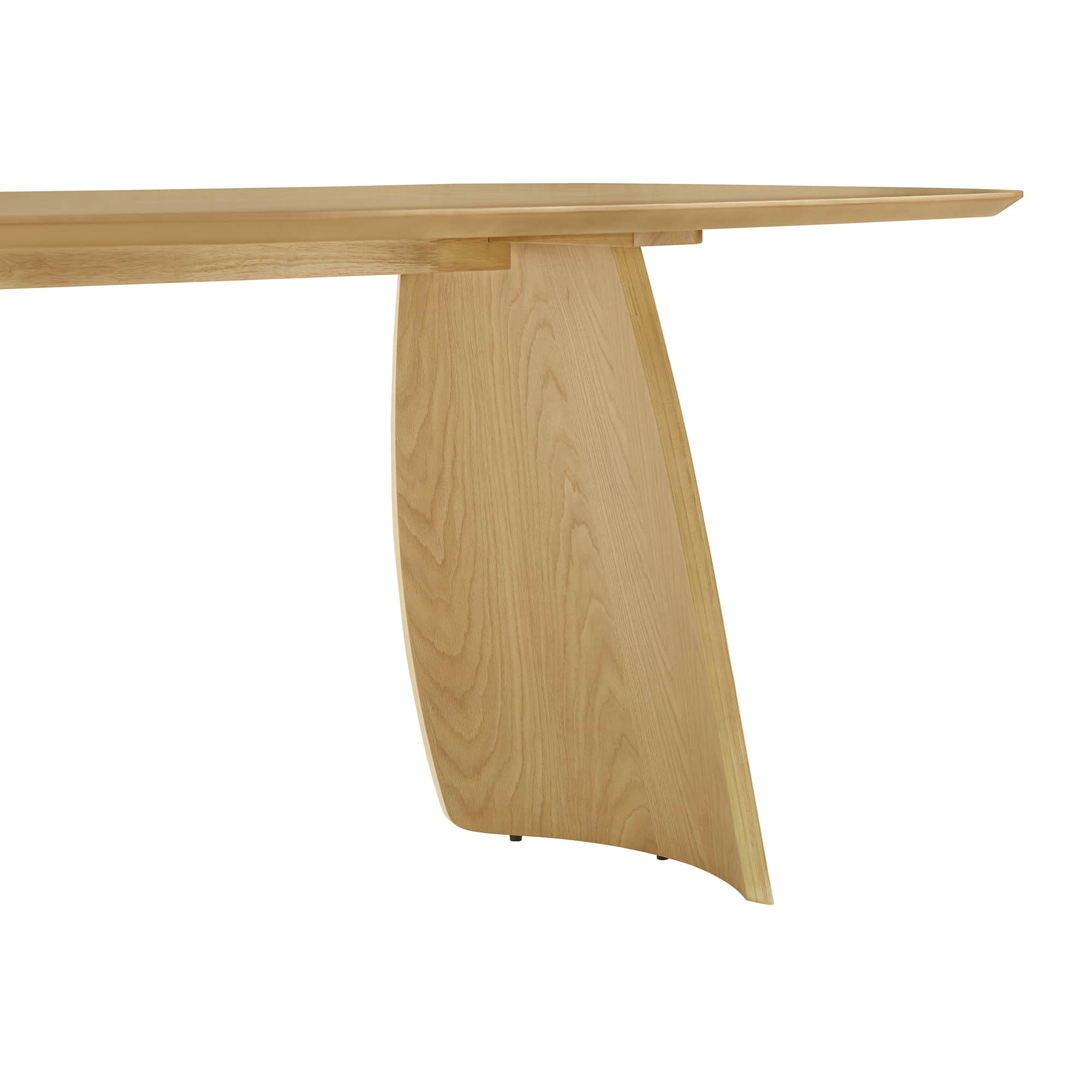 Glacia Modern Wood Dining Table for 4