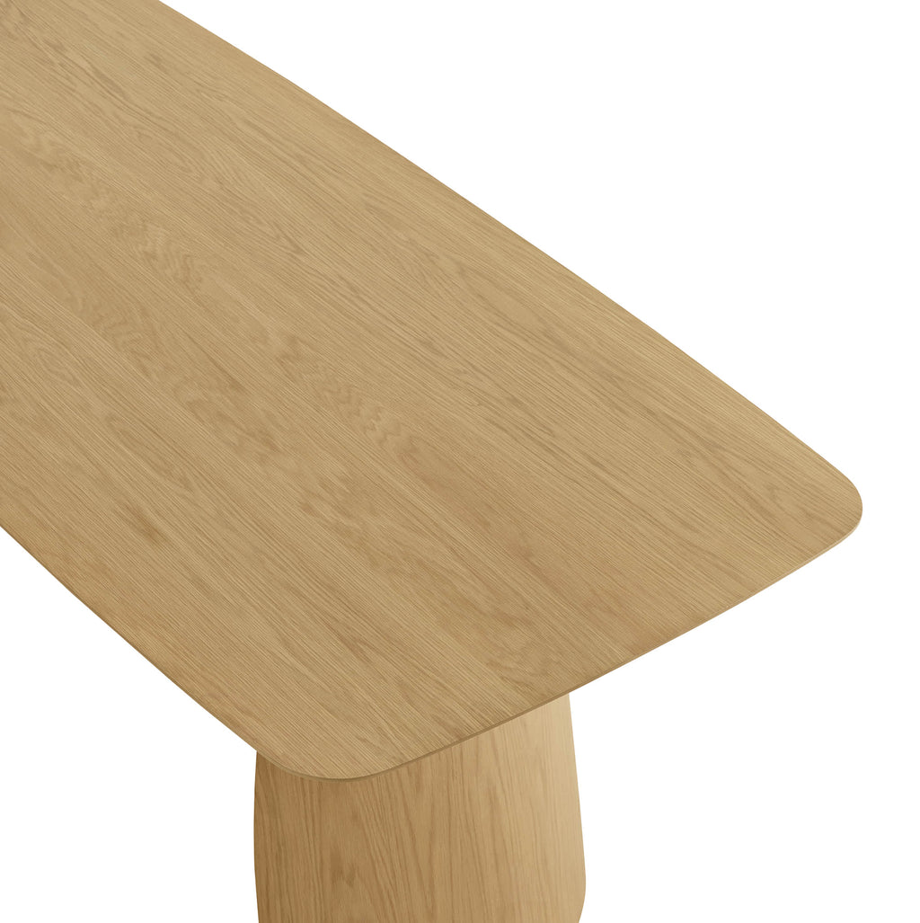 Glacia Modern Wood Dining Table for 4