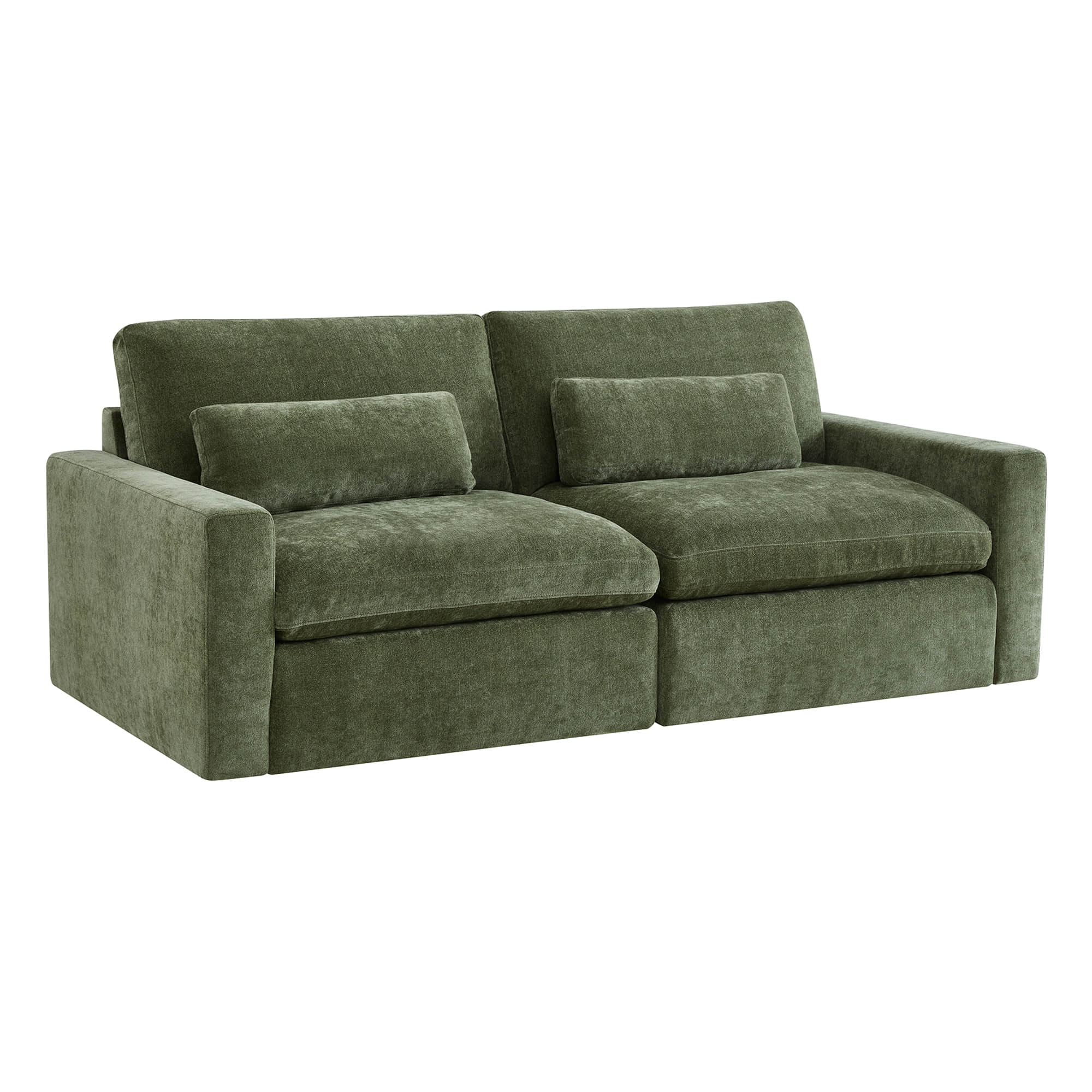 Ivy 2-Seat Performance Fabric Modular Sofa