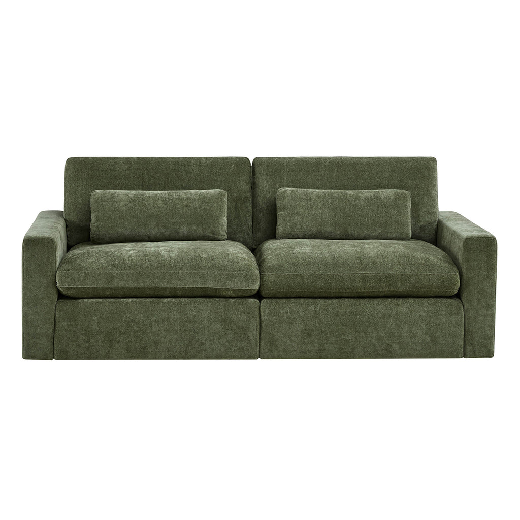 Ivy 2-Seat Performance Fabric Modular Sofa