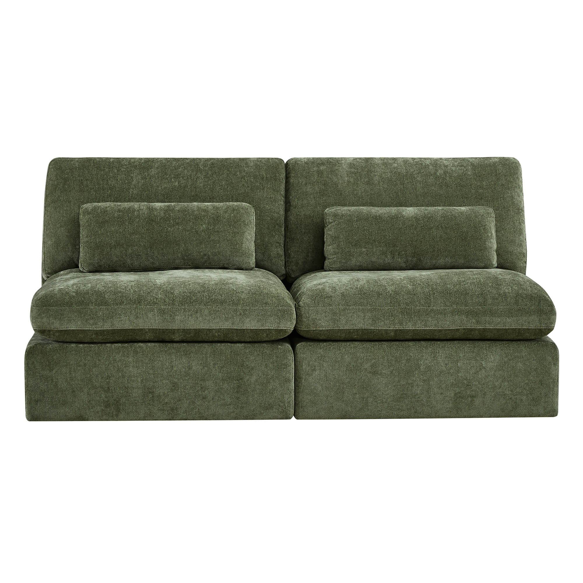Ivy Modular Armless Chair/2-Seat Armless Sofa