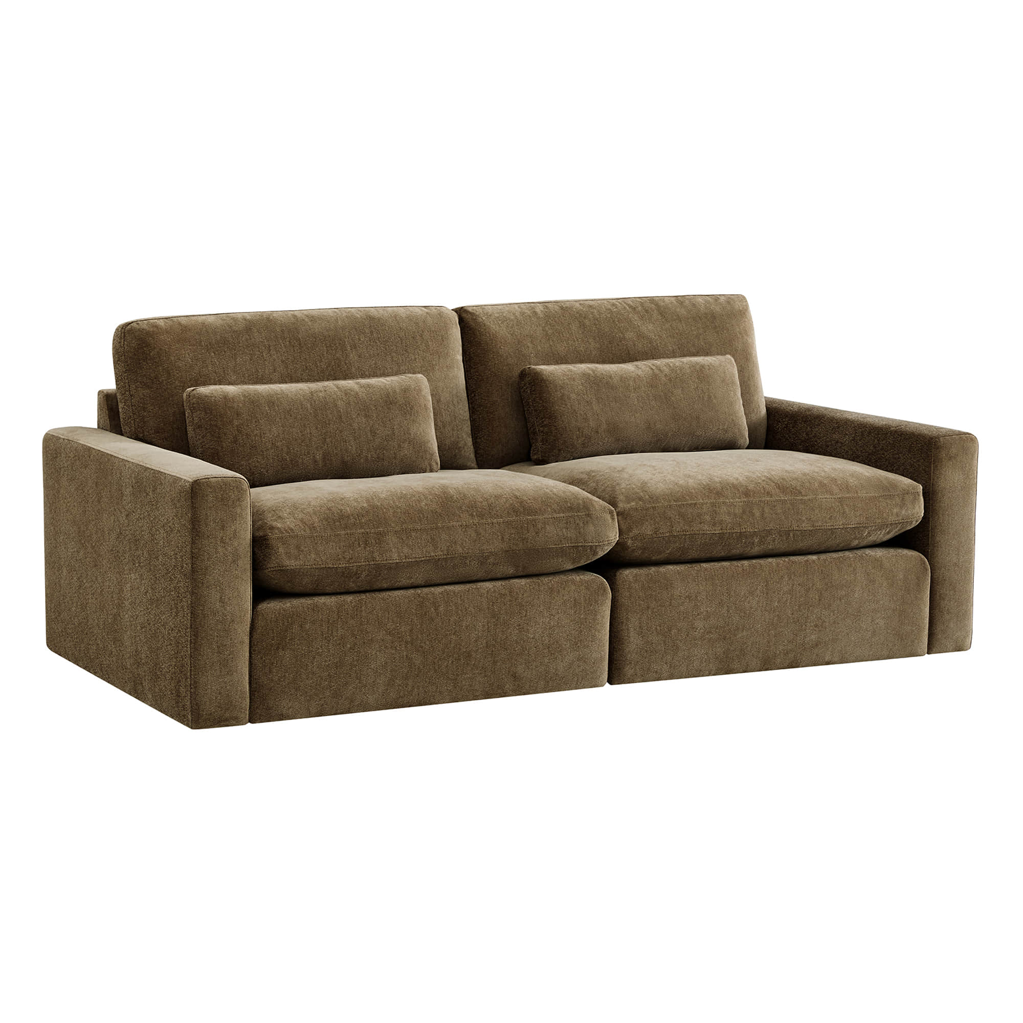Ivy 2-Seat Performance Fabric Modular Sofa