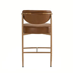 Jade Faux Leather Rope Counter Stool