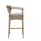 Jade Faux Leather Rope Counter Stool