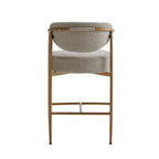 Jade Faux Leather Rope Counter Stool